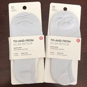 Lululemon secret socks 2 pairs